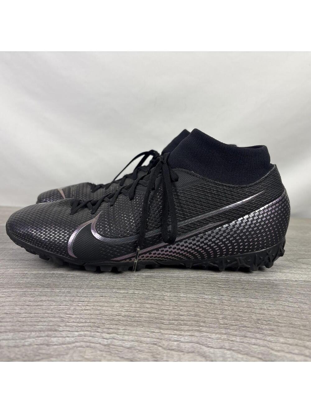New Nike Mercurial Superfly 7 Academy TF "Black" AT7978-010 Men's Size 8.5